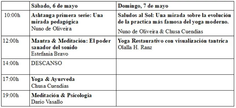 Yoga de finde